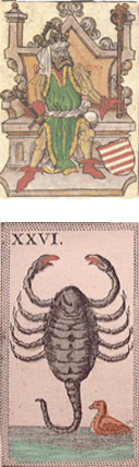 Esempio di carte da gioco antiche n°1